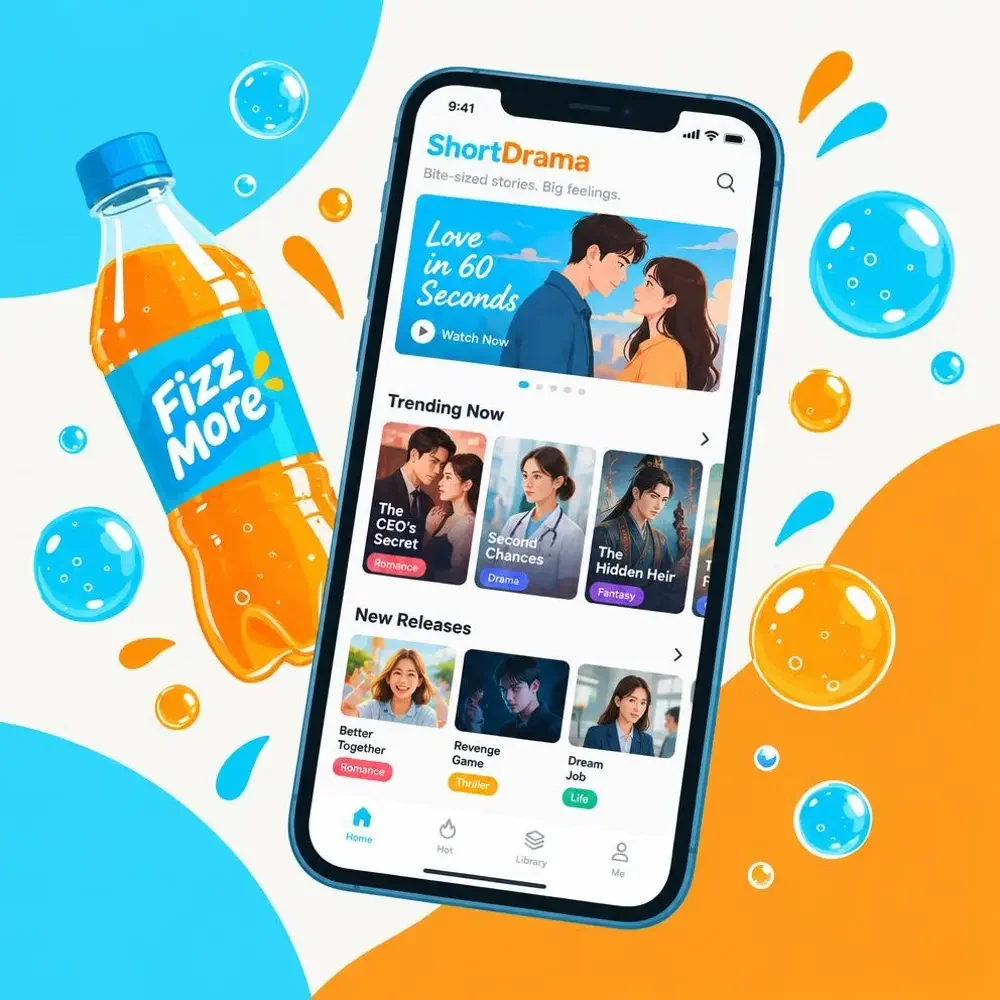 短剧影院APP界面示意图